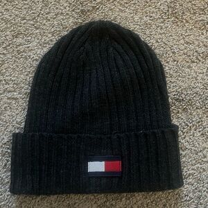 Tommy Hilfiger Charcoal Knit Hat